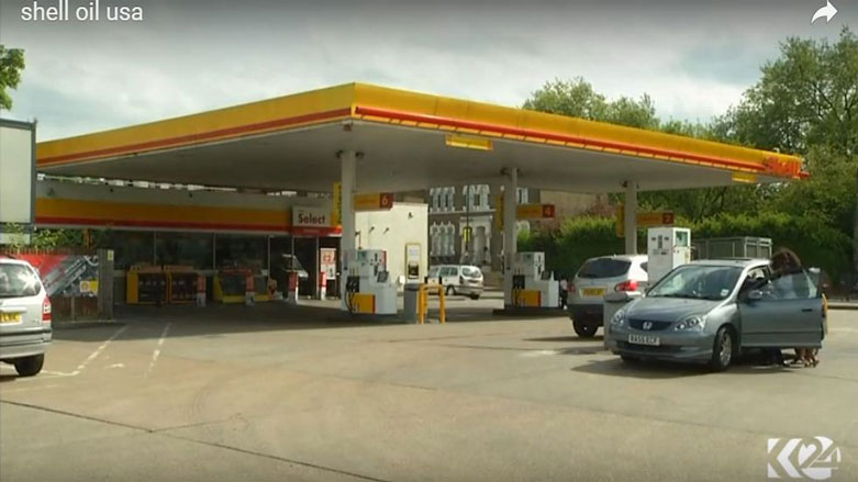 Qazanc a Şêl 70% kêm  bûye bi eger a daketin a xwazt a Benzînê